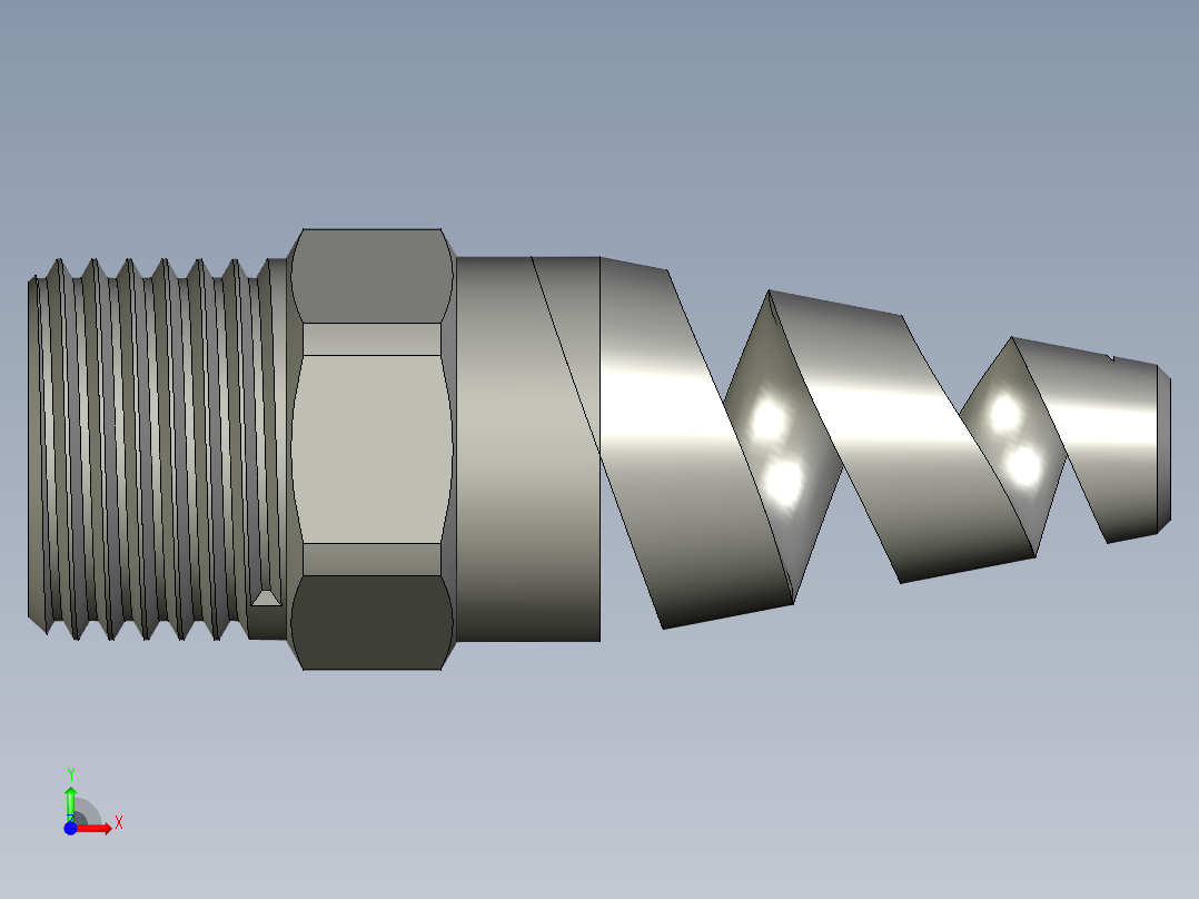 螺旋喷嘴前视图
