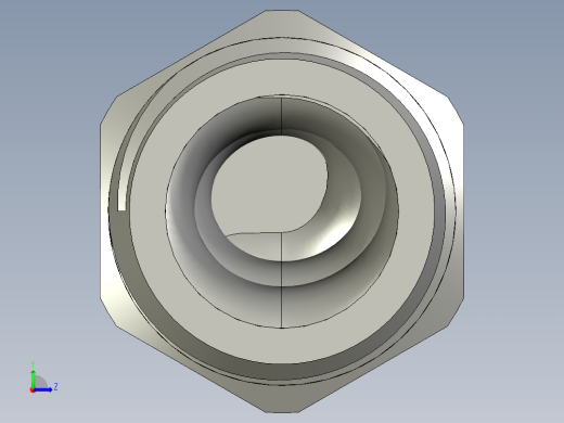 螺旋喷嘴左视缩略图