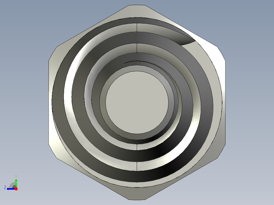 螺旋喷嘴右视图