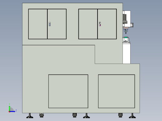 玻璃厚度检测机左视缩略图