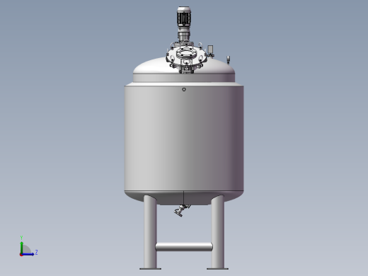 压力容积、反应容器左视缩略图
