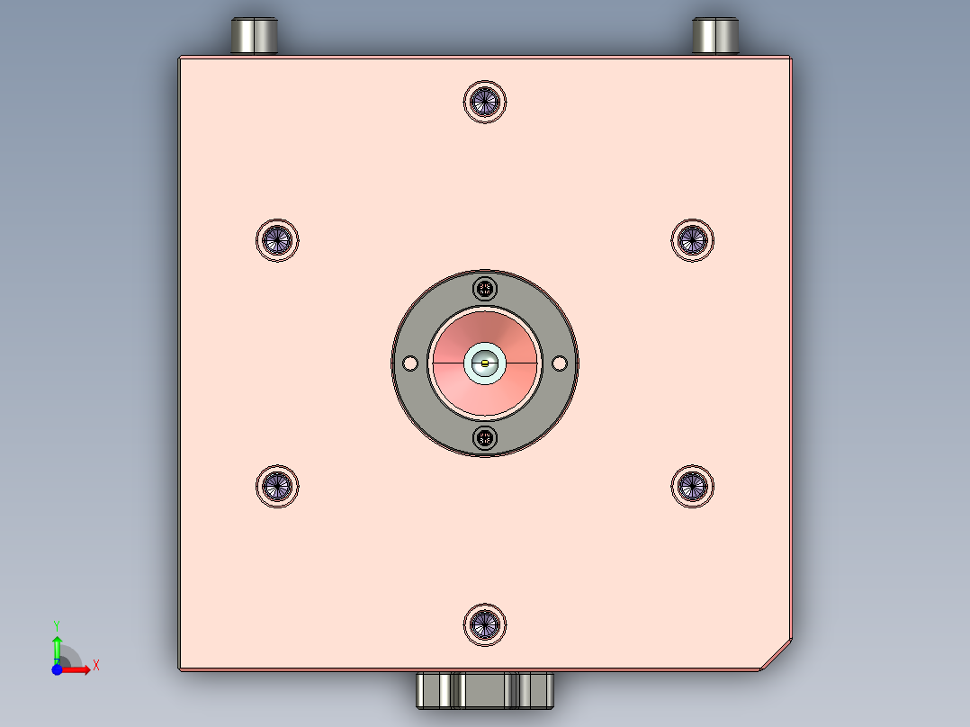 注塑模具、模具(92)前视图