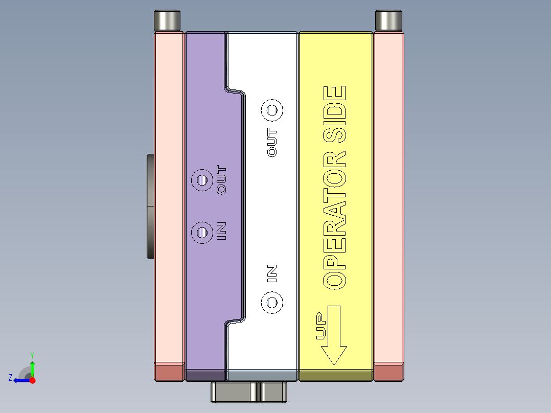 注塑模具、模具(92)右视图