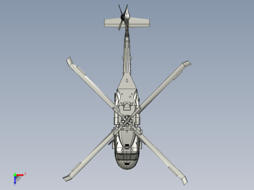 黑鹰直升机俯视缩略图
