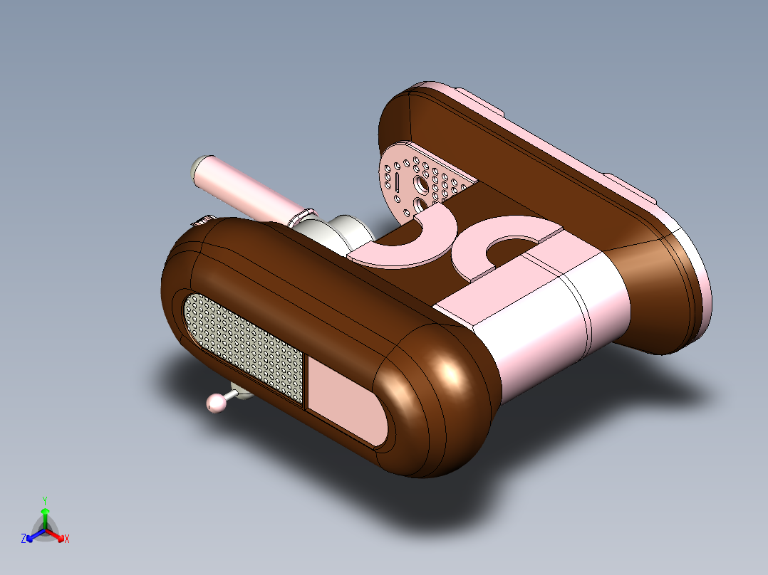 B2005310-浓缩咖啡机正等轴测图