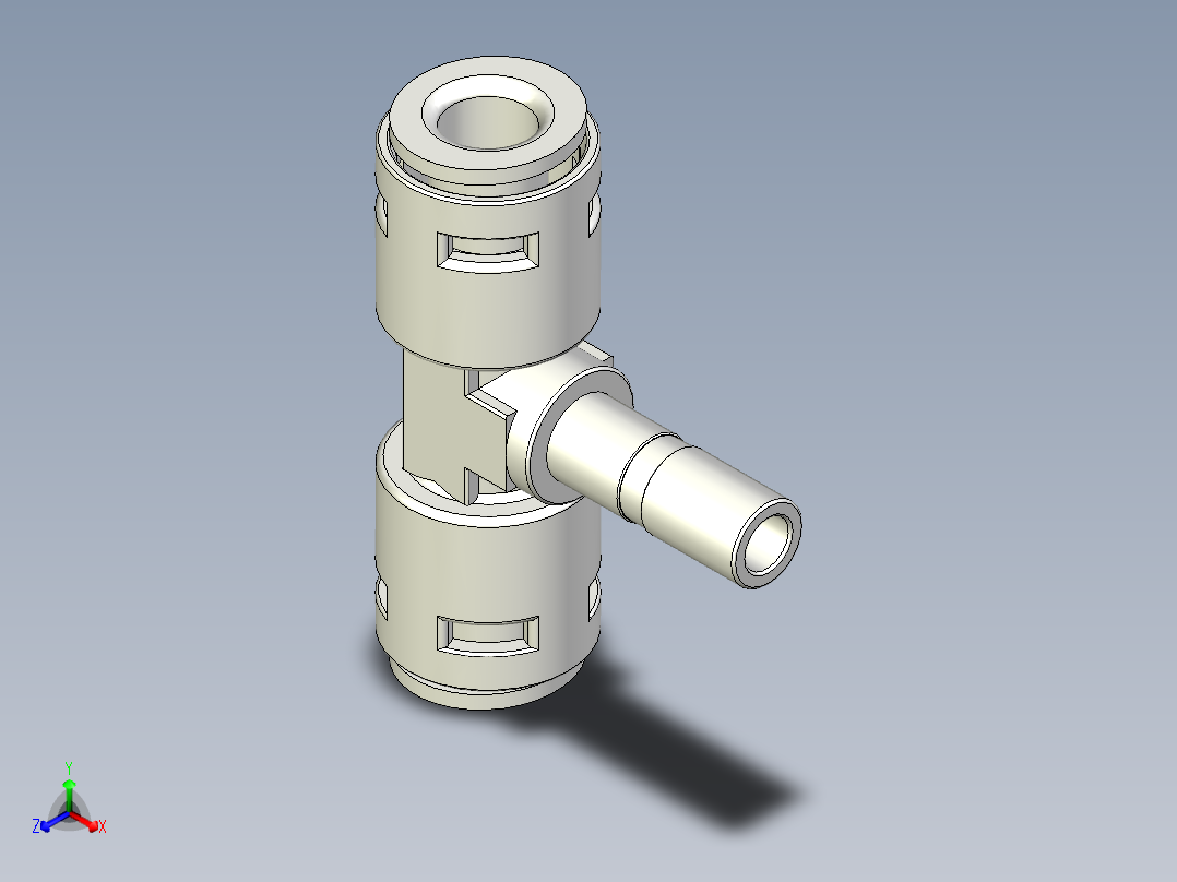 03-通用2分免卡快速接头-2分T型三通转2分插栓1