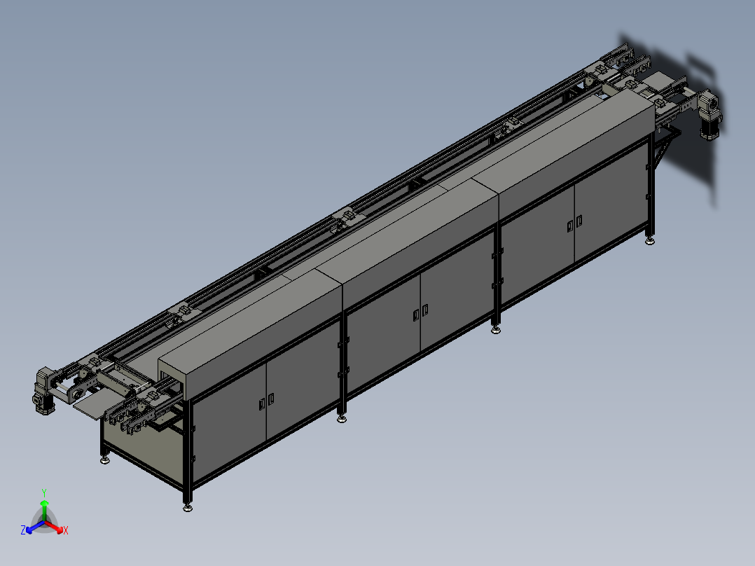 框架+线体正等轴测图