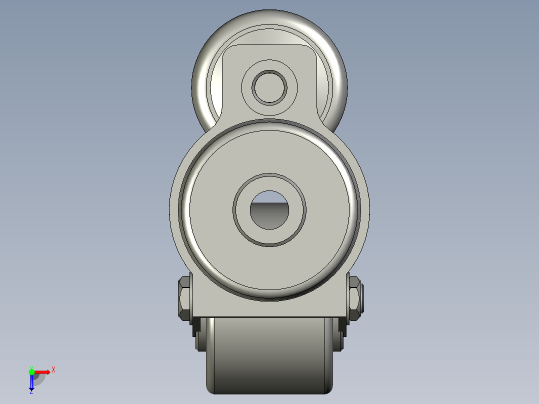 CLU01-D65-NE俯视图