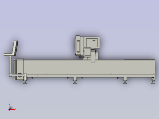 大功率智能光纤金属激光切割机工业不锈钢碳钢自动切割前视缩略图