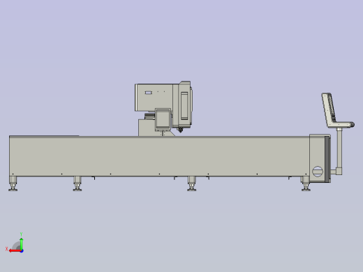 大功率智能光纤金属激光切割机工业不锈钢碳钢自动切割后视缩略图