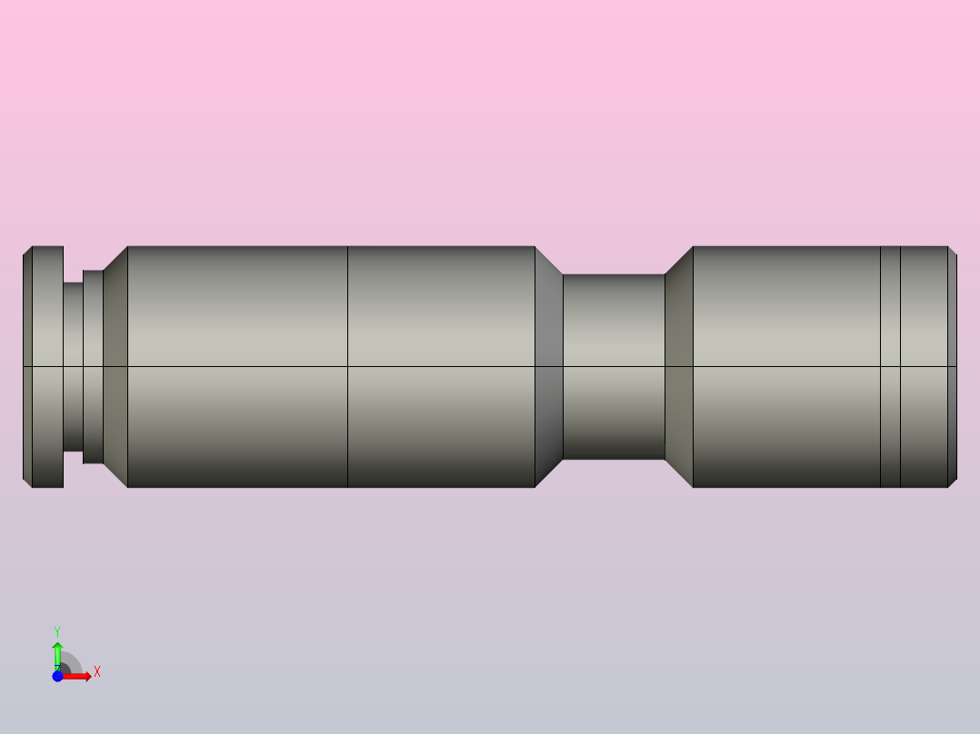 单向直通[CVPU 8]前视图