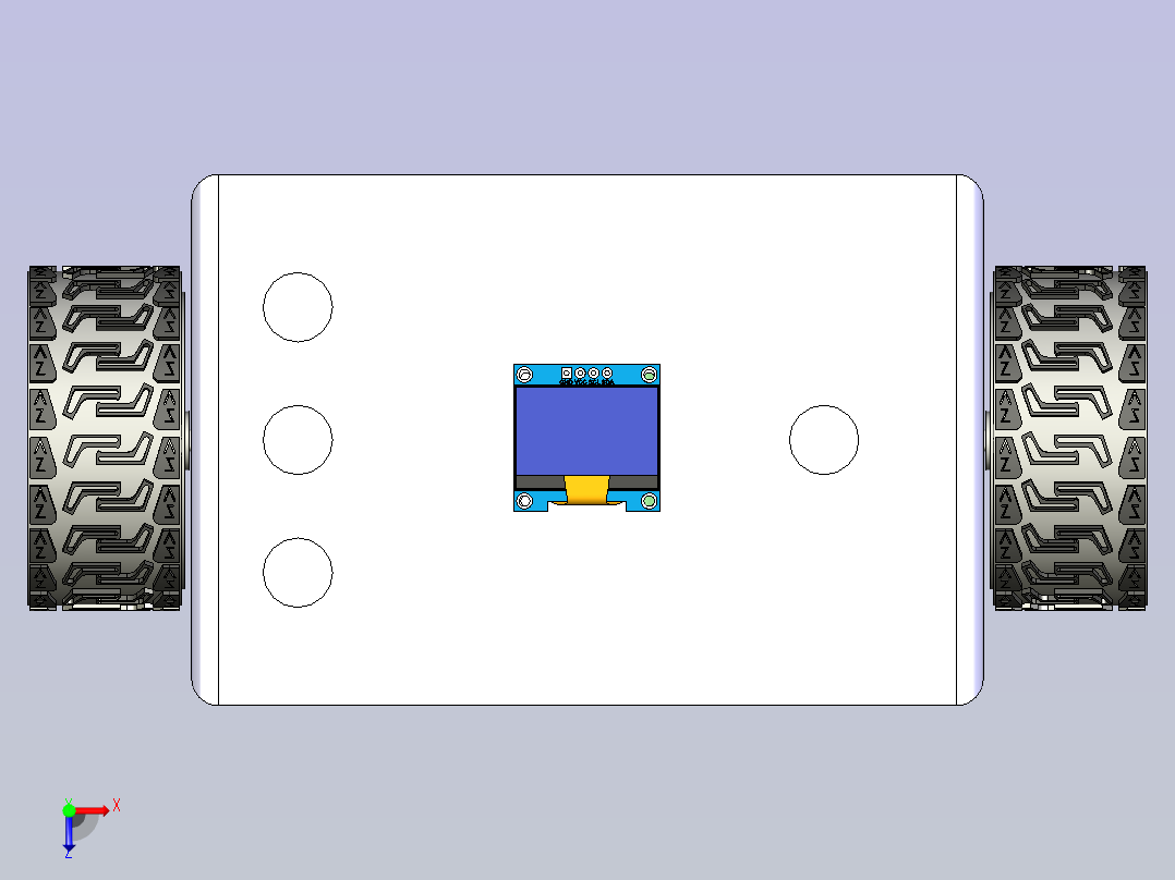 A0005199-使用ESP32的自平衡机器人俯视图