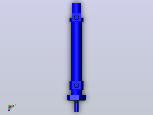 气缸QGCX20-100-SK2(CK-J1R)俯视缩略图