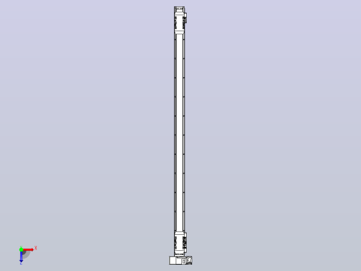 皮带直线轴双滑块型TPA-GCBS-50-P42-L500-LU-M10-N3俯视缩略图