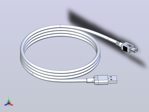 USB-A转迷你USB-B电缆-12