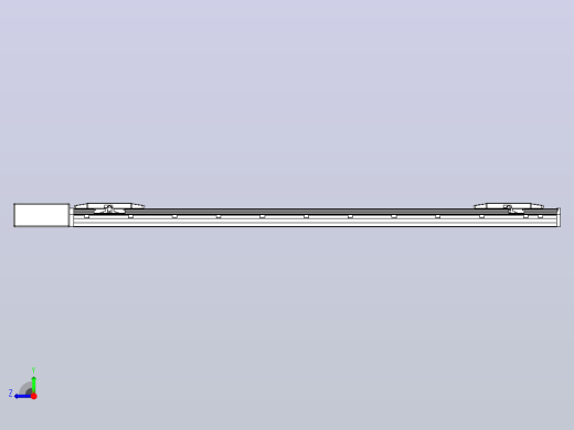 皮带直线轴双滑块型TPA-GCBS-150-P80-L550-QR-M75-N3右视缩略图