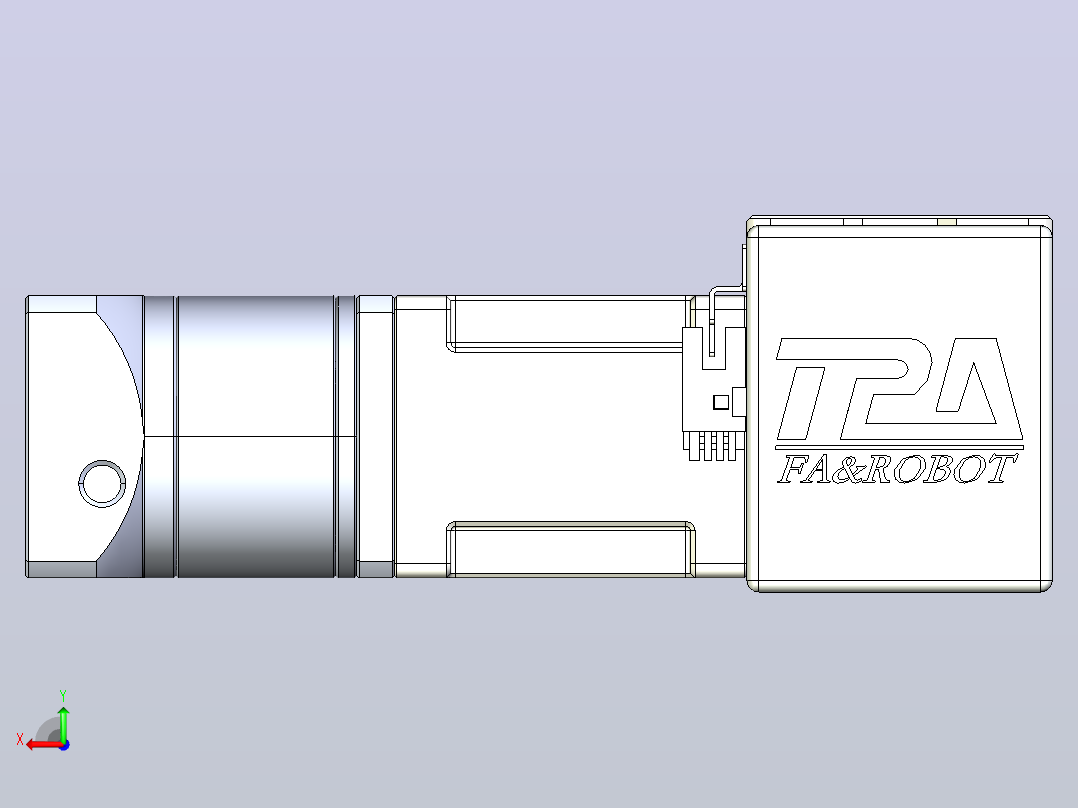 带式直线轴半闭式TPA-ONB-60-140-L1750-DR-J60-N3后视图