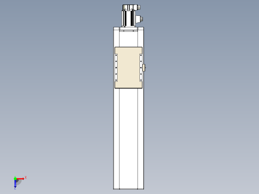 滚珠丝杠直线轴带导轨全封闭TPA-HCR-220D-3210C-L700-M-C-P1K-N3俯视缩略图