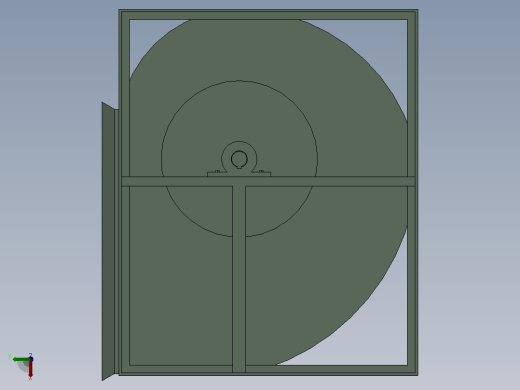 DKF(H)6.3-0°离心通风机[DKF(H)6.3-0°]后视缩略图