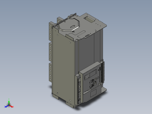 NA1-6300X-4000～5000 3P抽屉万能式断路器三维模型202202