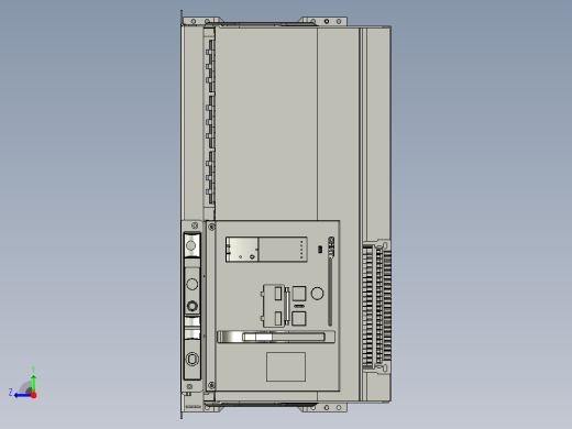 NA1-6300X-4000～5000 3P抽屉万能式断路器三维模型202202右视缩略图