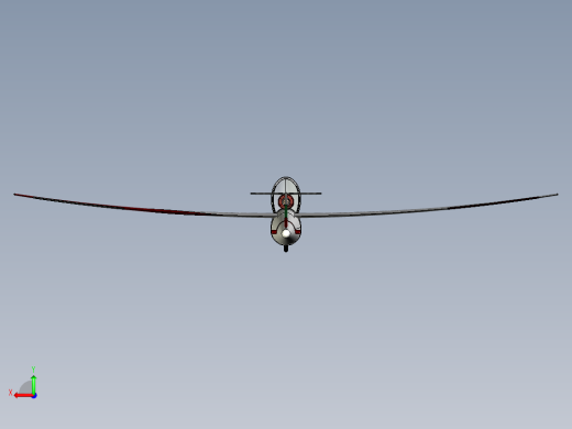 137-sail-plane INV IGS STL后视缩略图