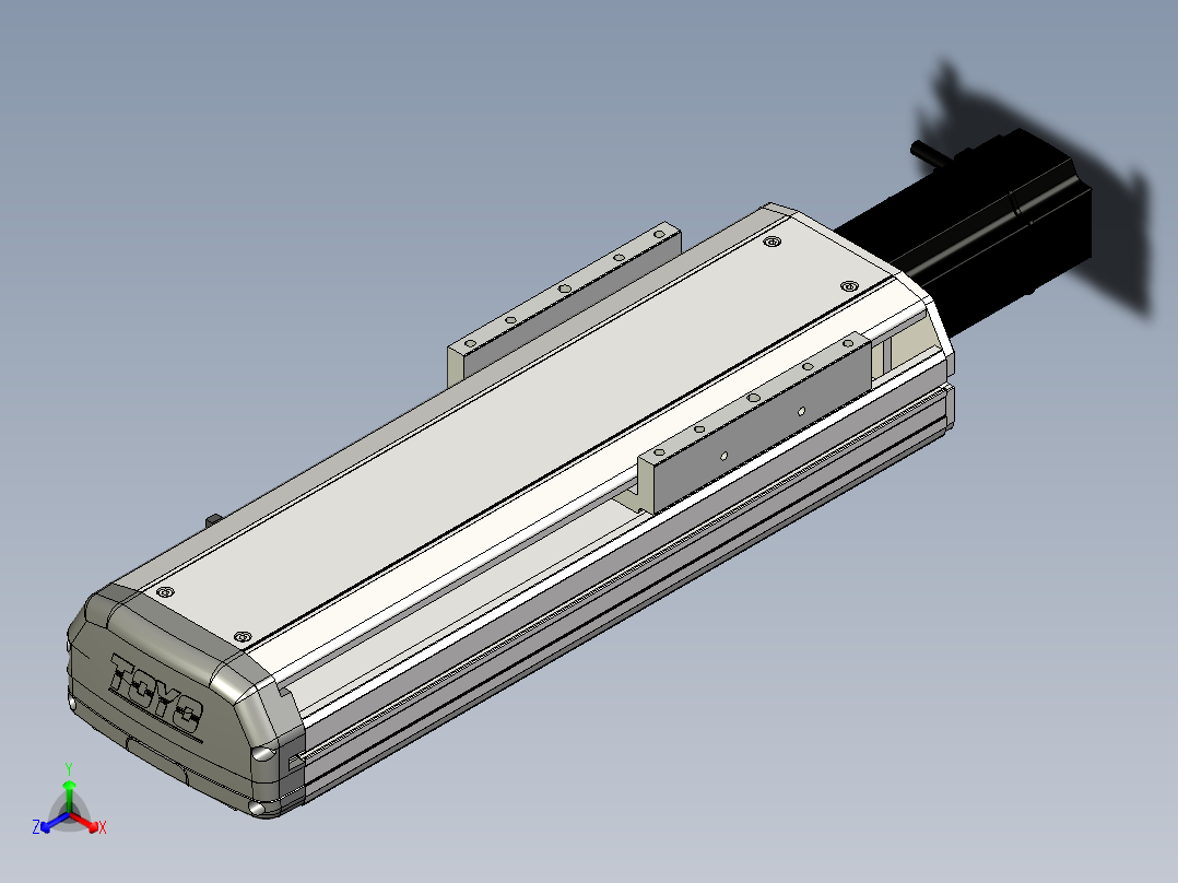 Toyo东佑达直线模组-ETH14-200-BC-200W+煞車主视图