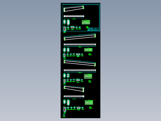 24跨门钢吊车8米高设计
