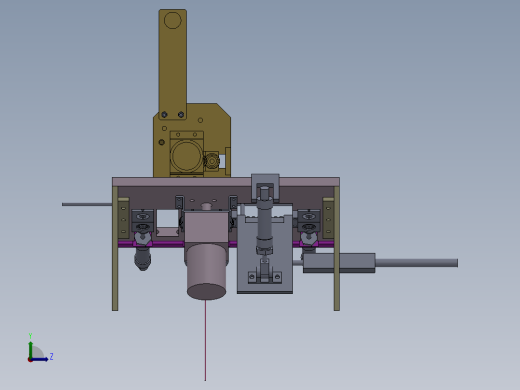 183铜焊管机左视缩略图