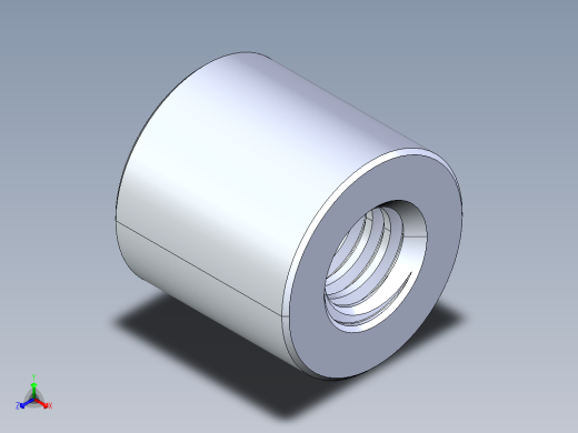 公制梯形螺母-TR26x5x50x48.STEP