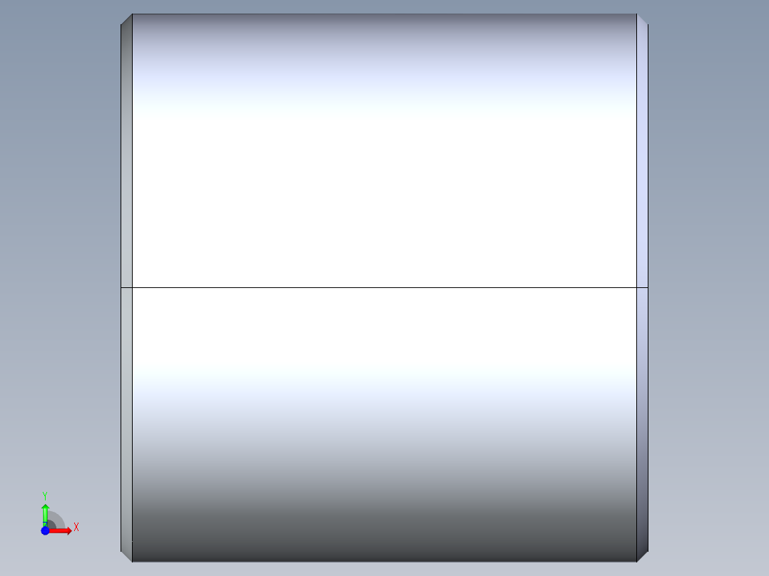 公制梯形螺母-TR26x5x50x48.STEP前视图