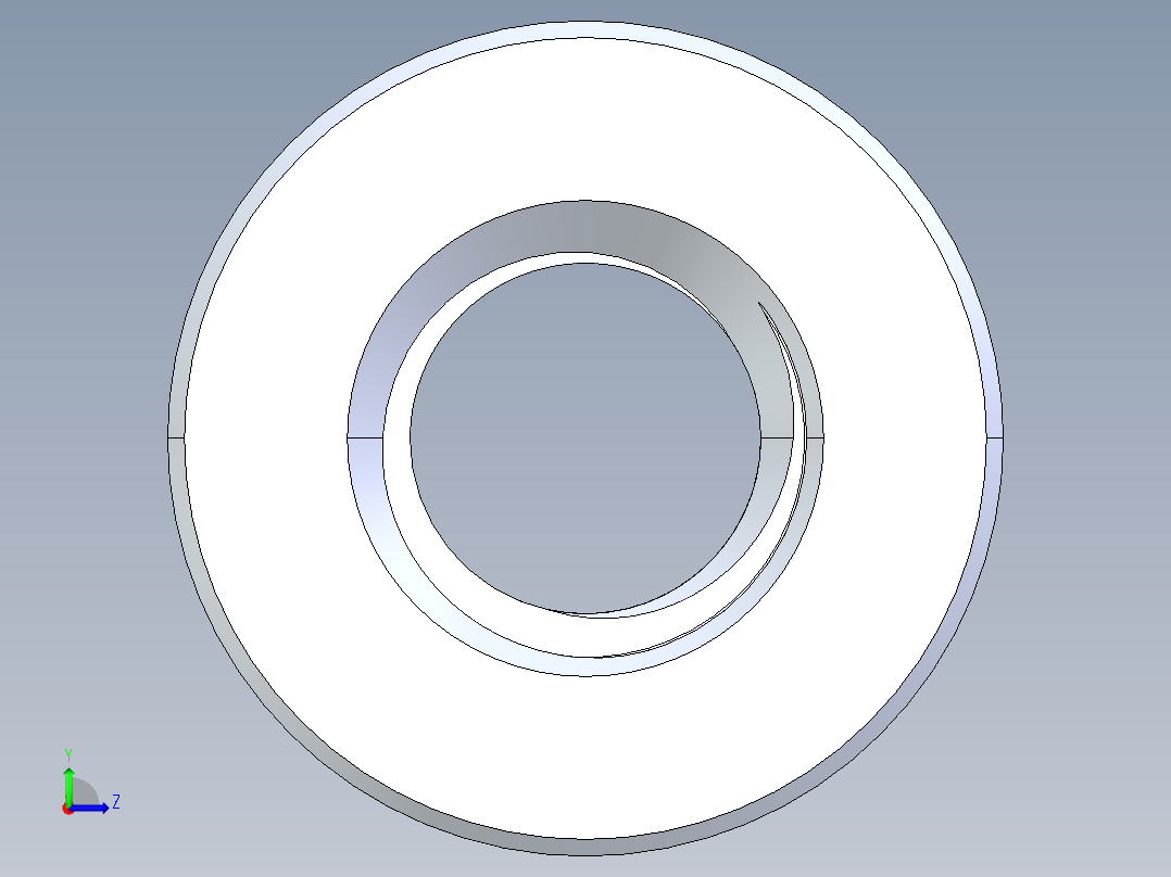 公制梯形螺母-TR26x5x50x48.STEP左视图