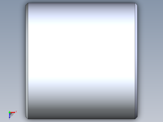 公制梯形螺母-TR26x5x50x48.STEP俯视缩略图