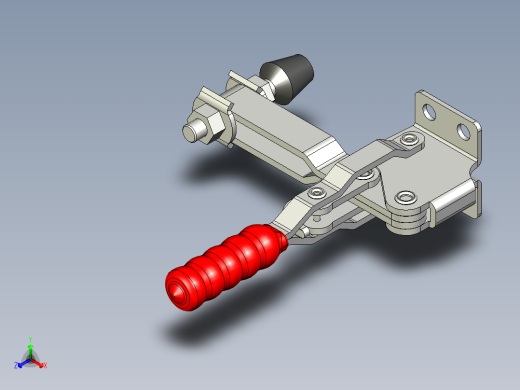 垂直式夾鉗SSP(F)-3D多系列多零件图纸模型
