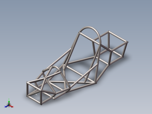 方程式赛车车架模型209739==10