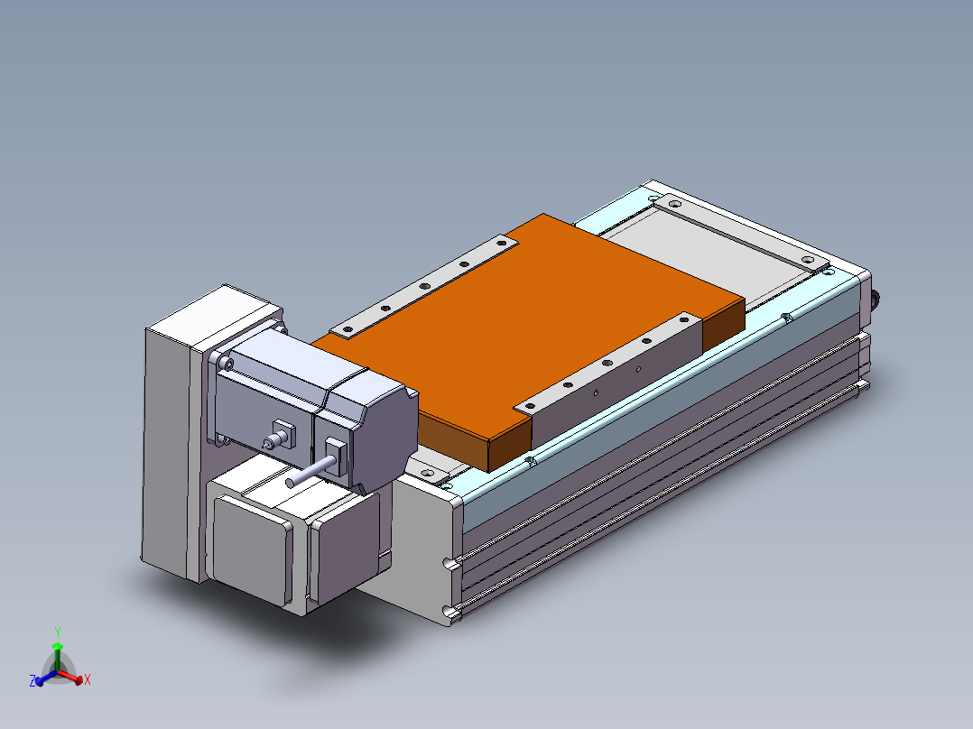 MCB同步带全封闭MCB22-LU-750W主视图