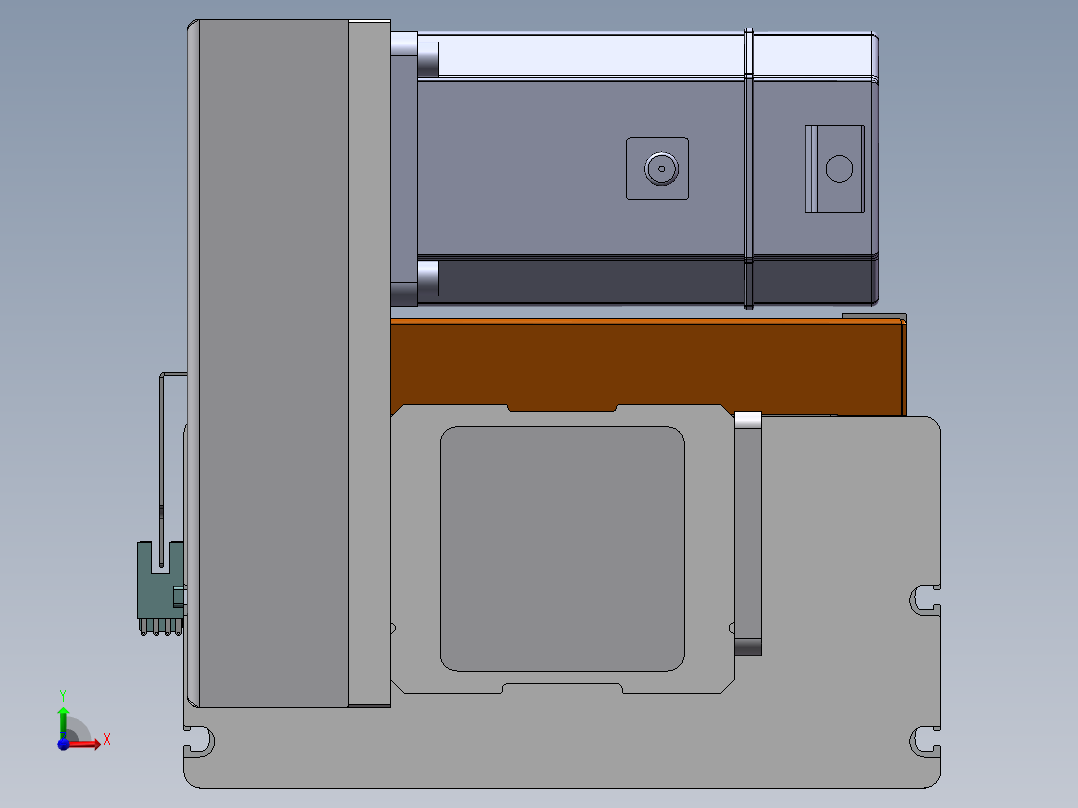 MCB同步带全封闭MCB22-LU-750W前视图