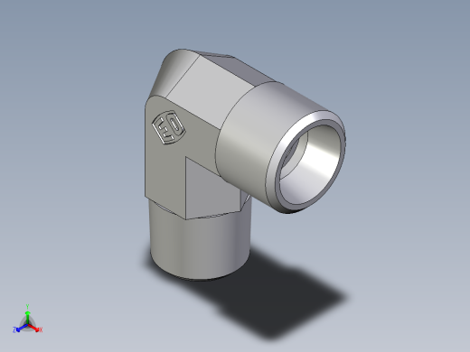 卡套式工业通用硬管接头EO_Male_stud_elbow_WE10LM71X