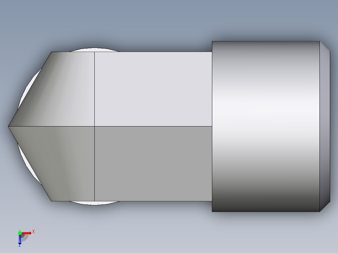 卡套式工业通用硬管接头EO_Male_stud_elbow_WE10LM71X俯视图