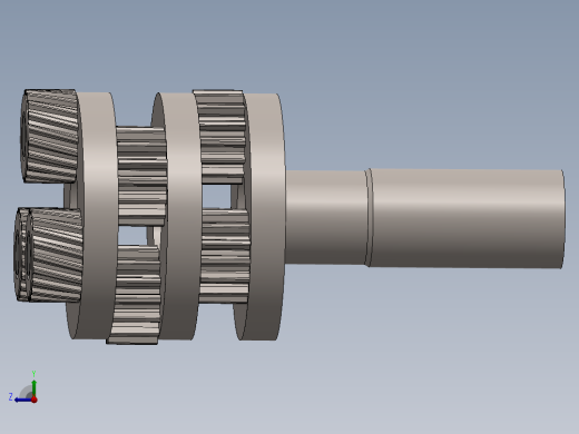 行星齿轮减速机右视缩略图