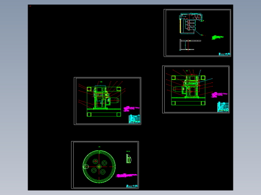 粉状物料包装机设计图纸+说明书650154