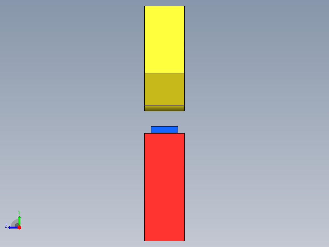 钣金折弯1右视图