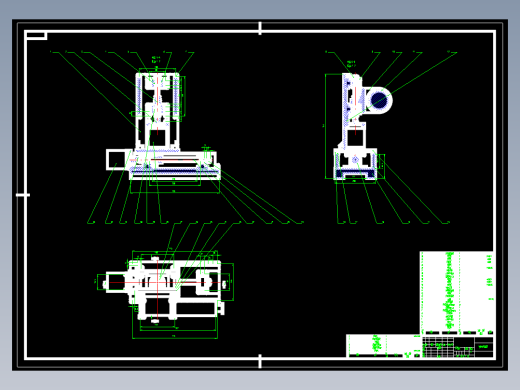 划片机的总体规划及Y、Z轴设计211169==250ku