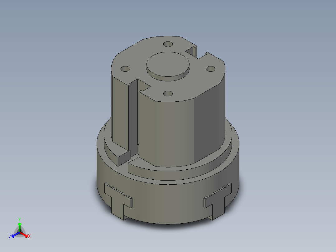 普通气爪PH02-20C主视图