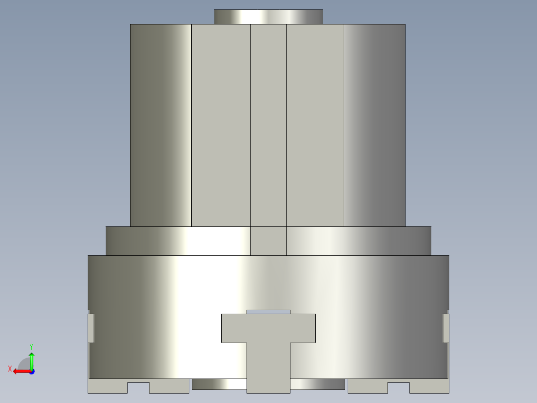 普通气爪PH02-20C后视图