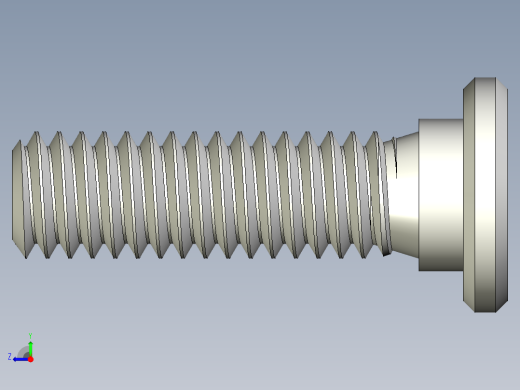 超薄型内六角螺钉-Ultra Low Profile Socket Head Screws 5-16 - 18 Thread Size 1 in Long.x_t右视缩略图