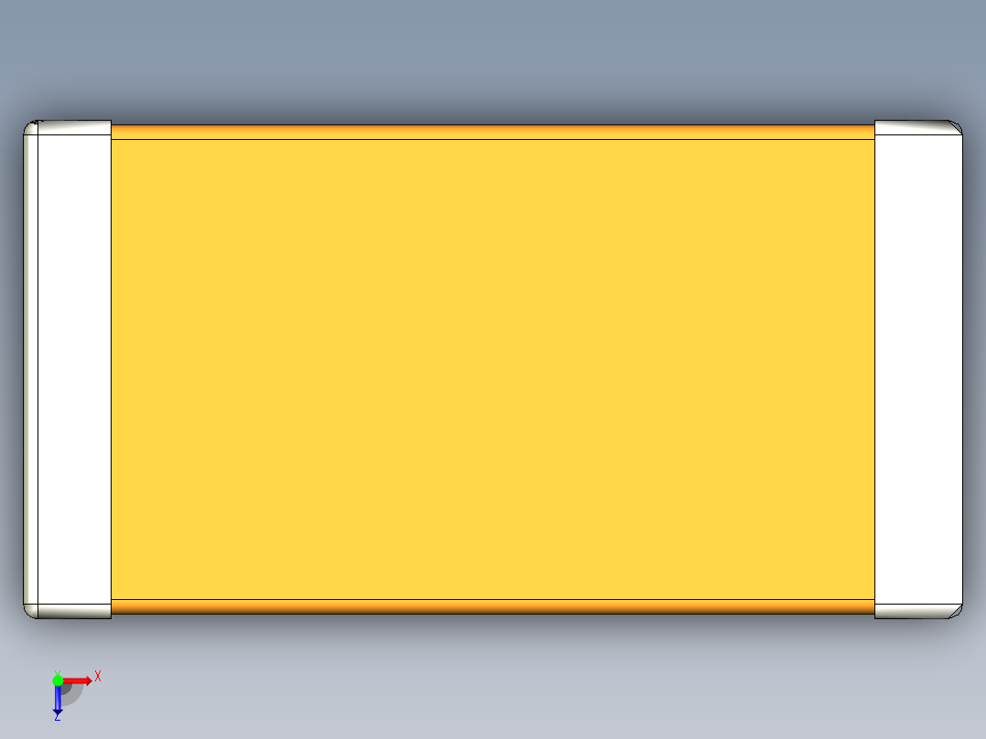 元器件3D封装C1206_17040俯视图