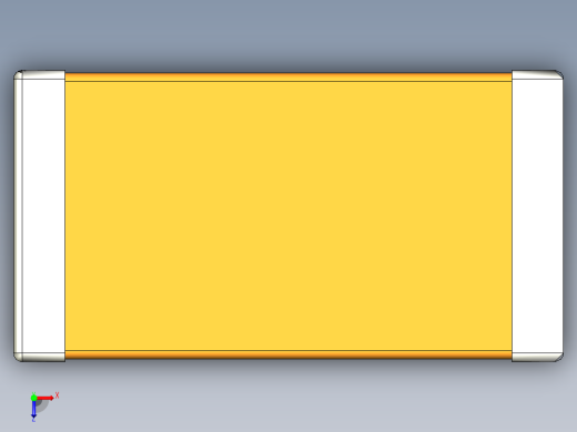 元器件3D封装C1206_17040俯视缩略图