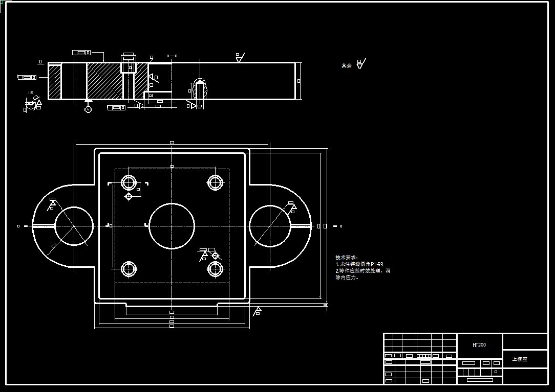 端盖冲压成形工艺与落料拉伸复合模具设计【全套13张CAD图】