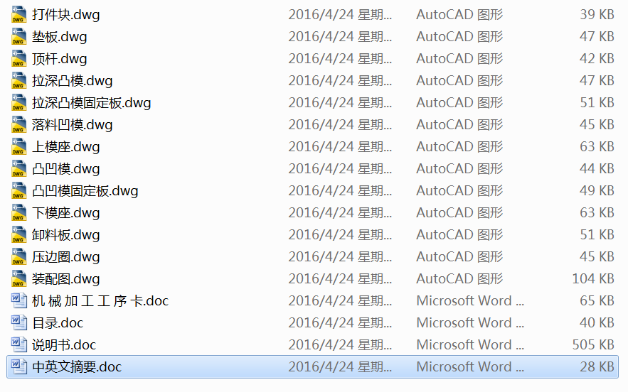 端盖冲压成形工艺与落料拉伸复合模具设计【全套13张CAD图】